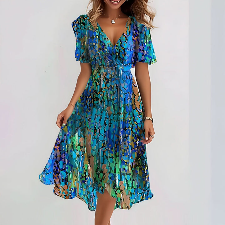 Eva | Short Sleeve Dress