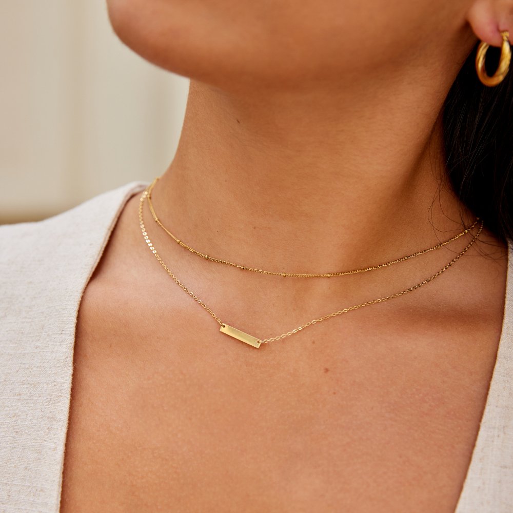 Collier Rina Goldbarren