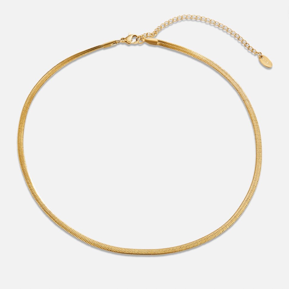 Collier en or chaîne serpent