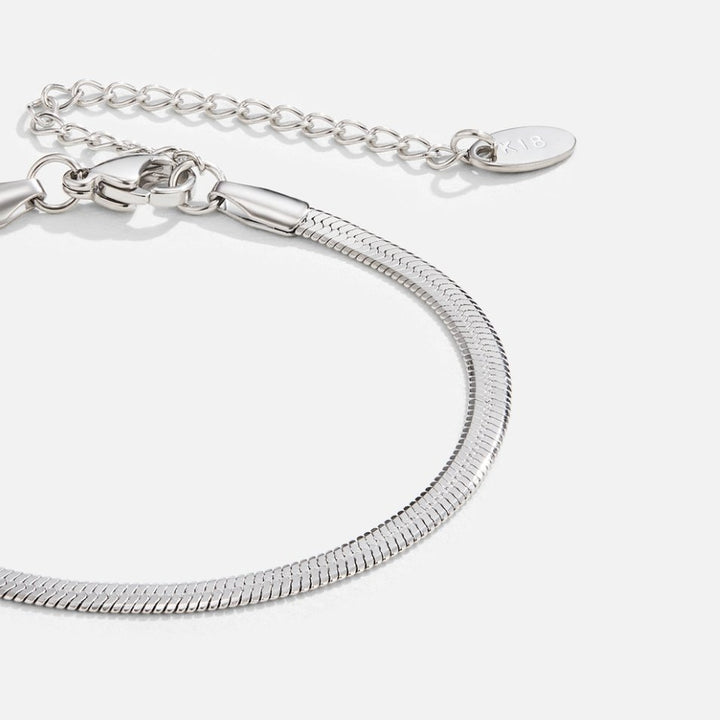 Bracelet en Chaîne Sarya Snake en Argent