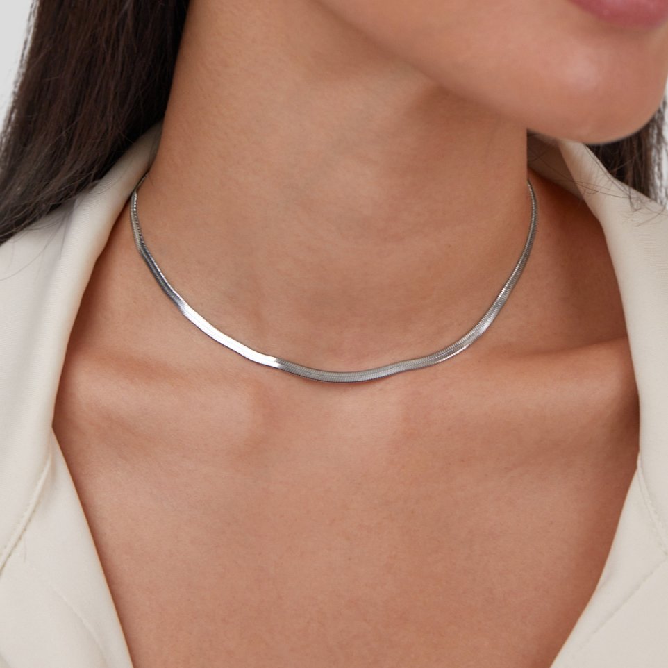 Sarya Chaîne en Argent Collier