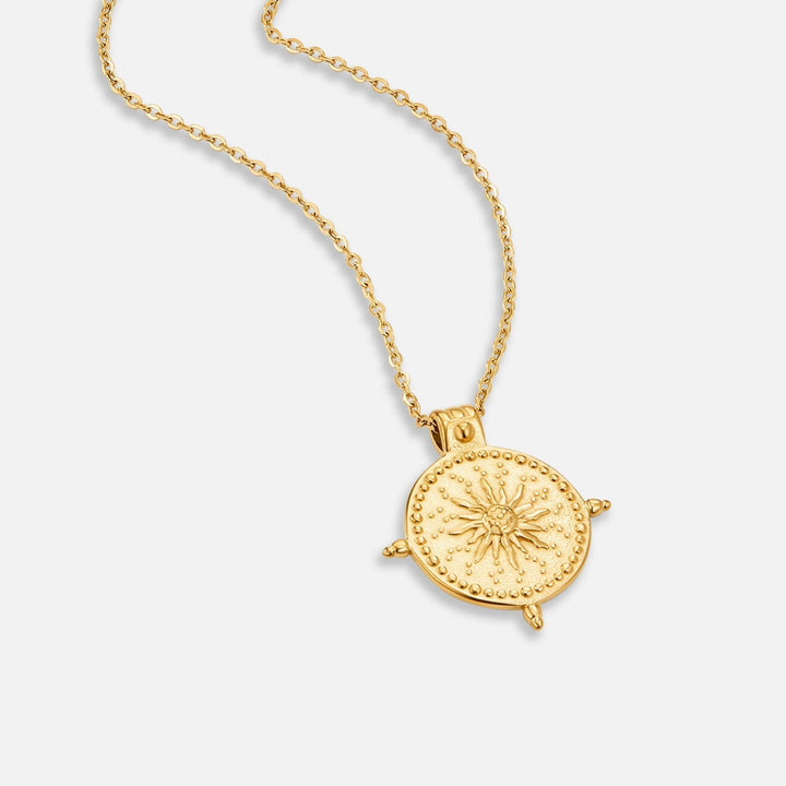 Collier en or de solstice d'été