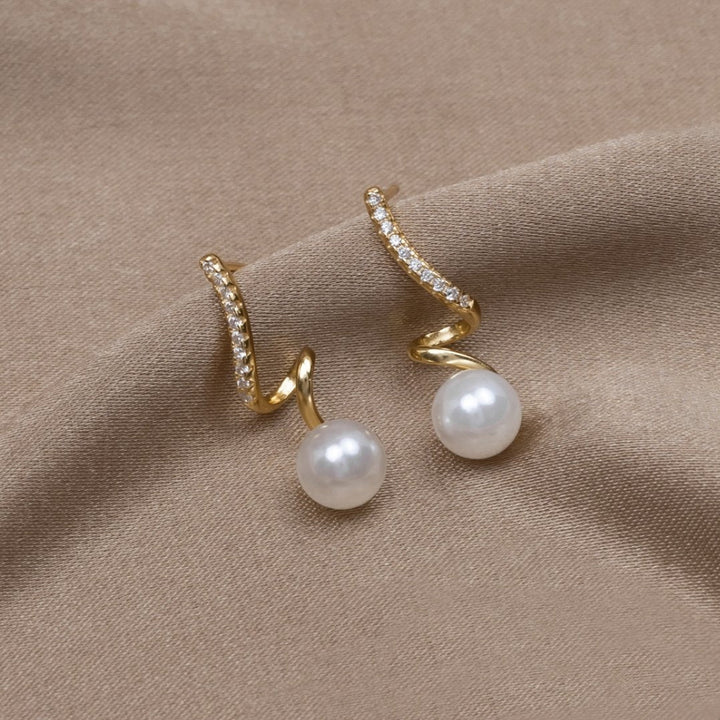 Boucles d'oreilles Tam Perles Vagues