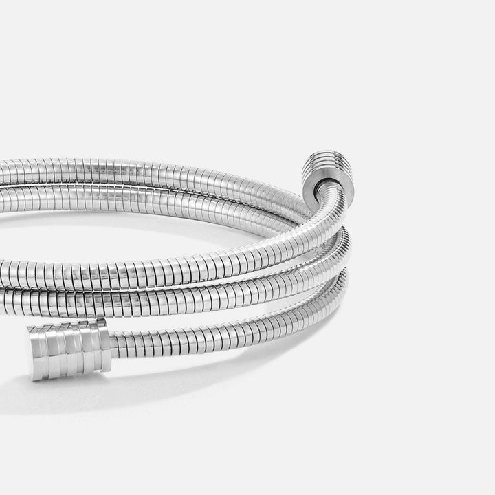 Bracelet en argent tordu