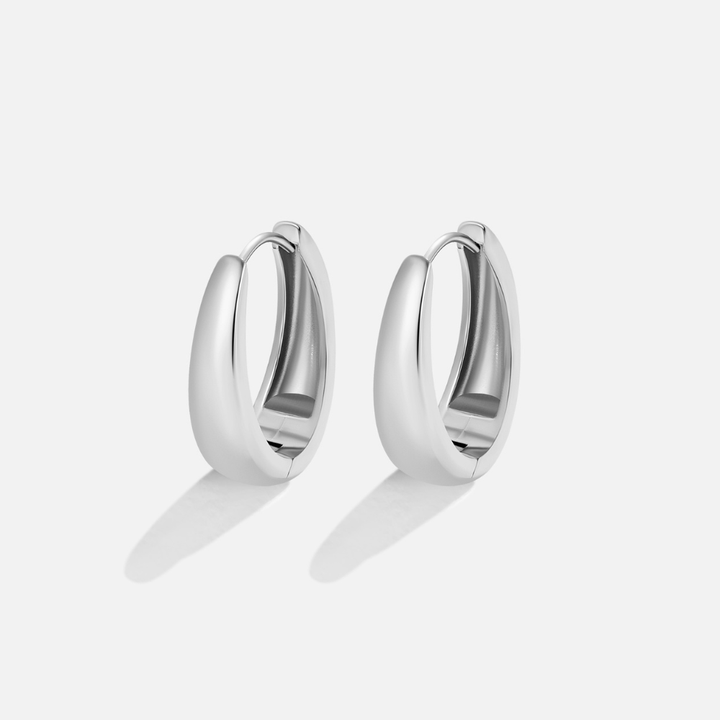 Boucles d'oreilles Valentina Silber