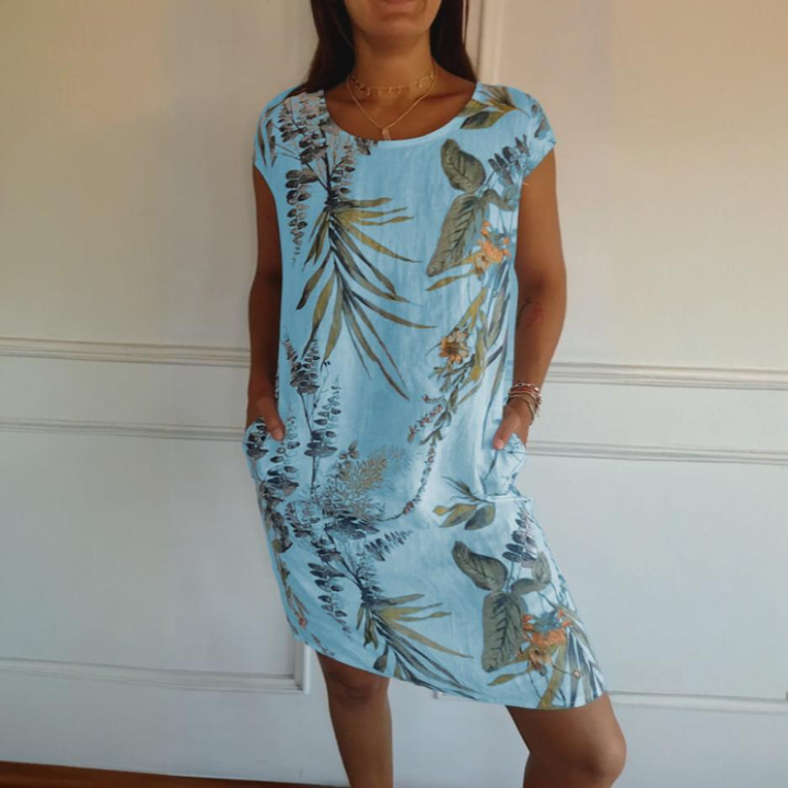 Zoey | Comfortable Round Neck Dress