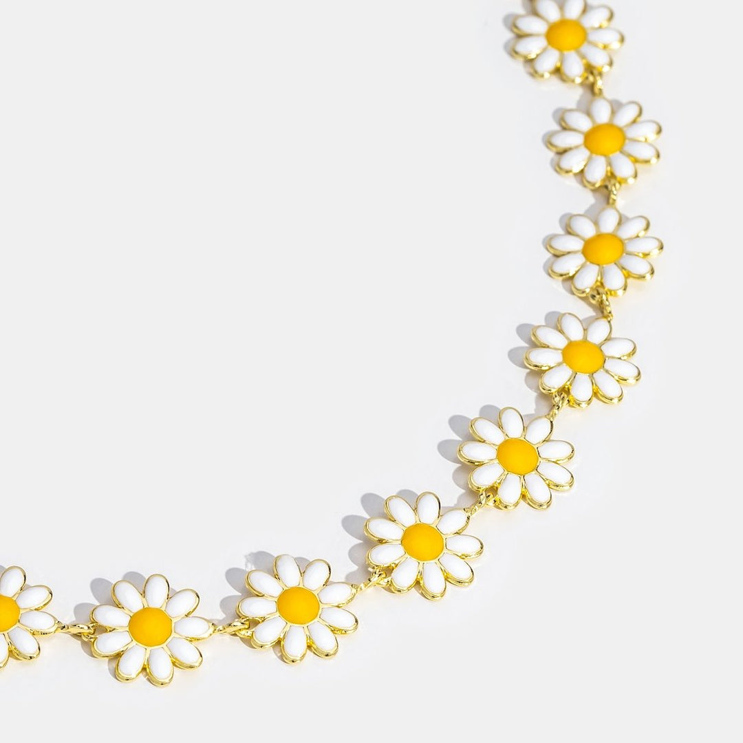 Collier Marguerite Blanche