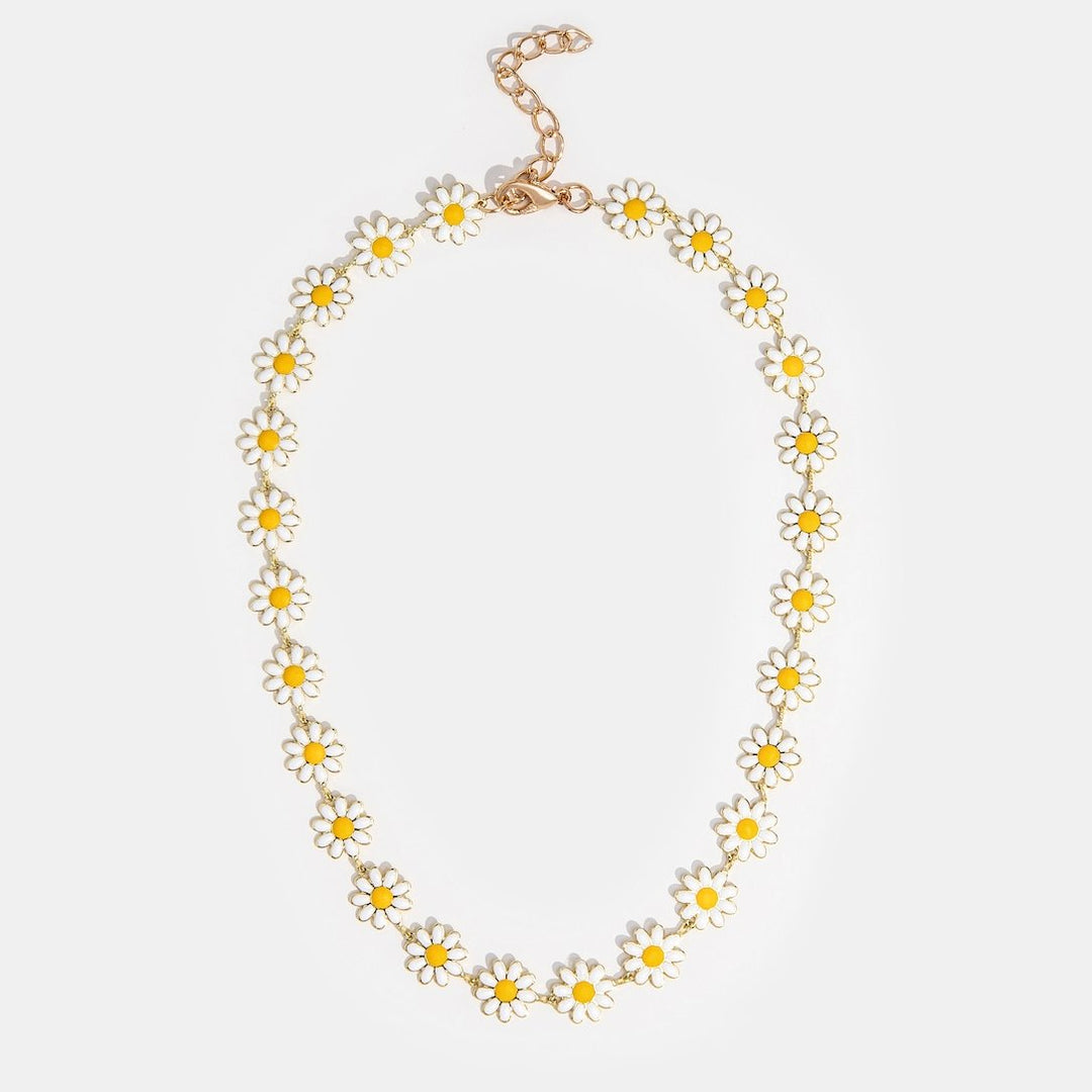 Collier Marguerite Blanche