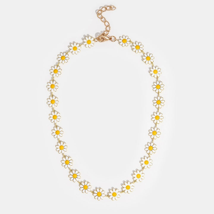 Collier Marguerite Blanche